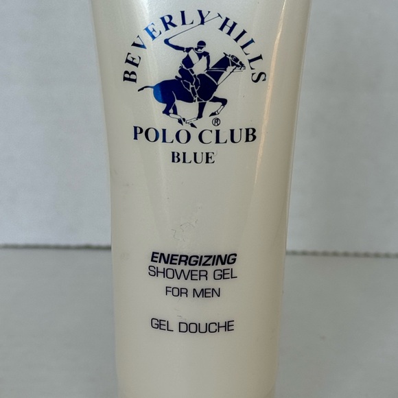 New Beverly Hills Polo Club Blue Energizing Shower Gel for Men 2.5 oz BHPC - Picture 2 of 5